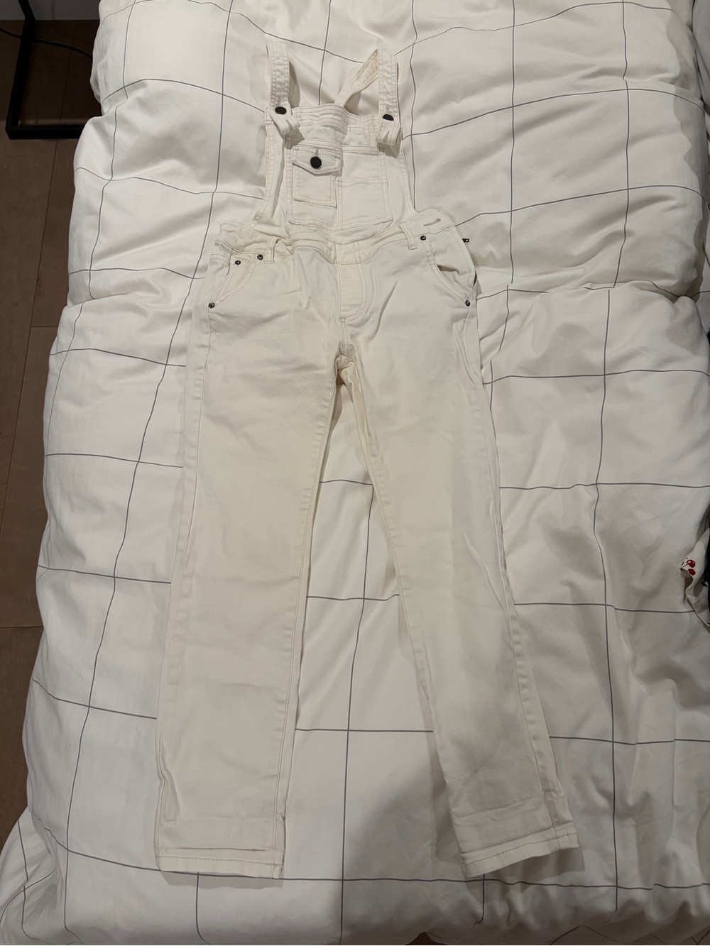 Free People Denim Overalls